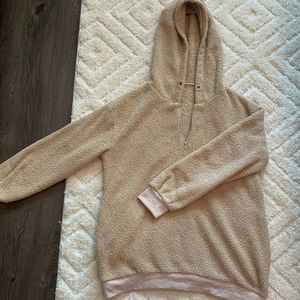 Sherpa hoodie